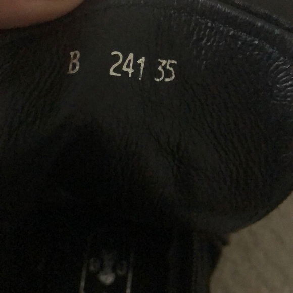 Booties‎ zip lace up boots black new 35 (5) - Picture 11 of 11